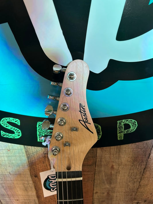 Austin Tele Sunburst with Black Pickguard