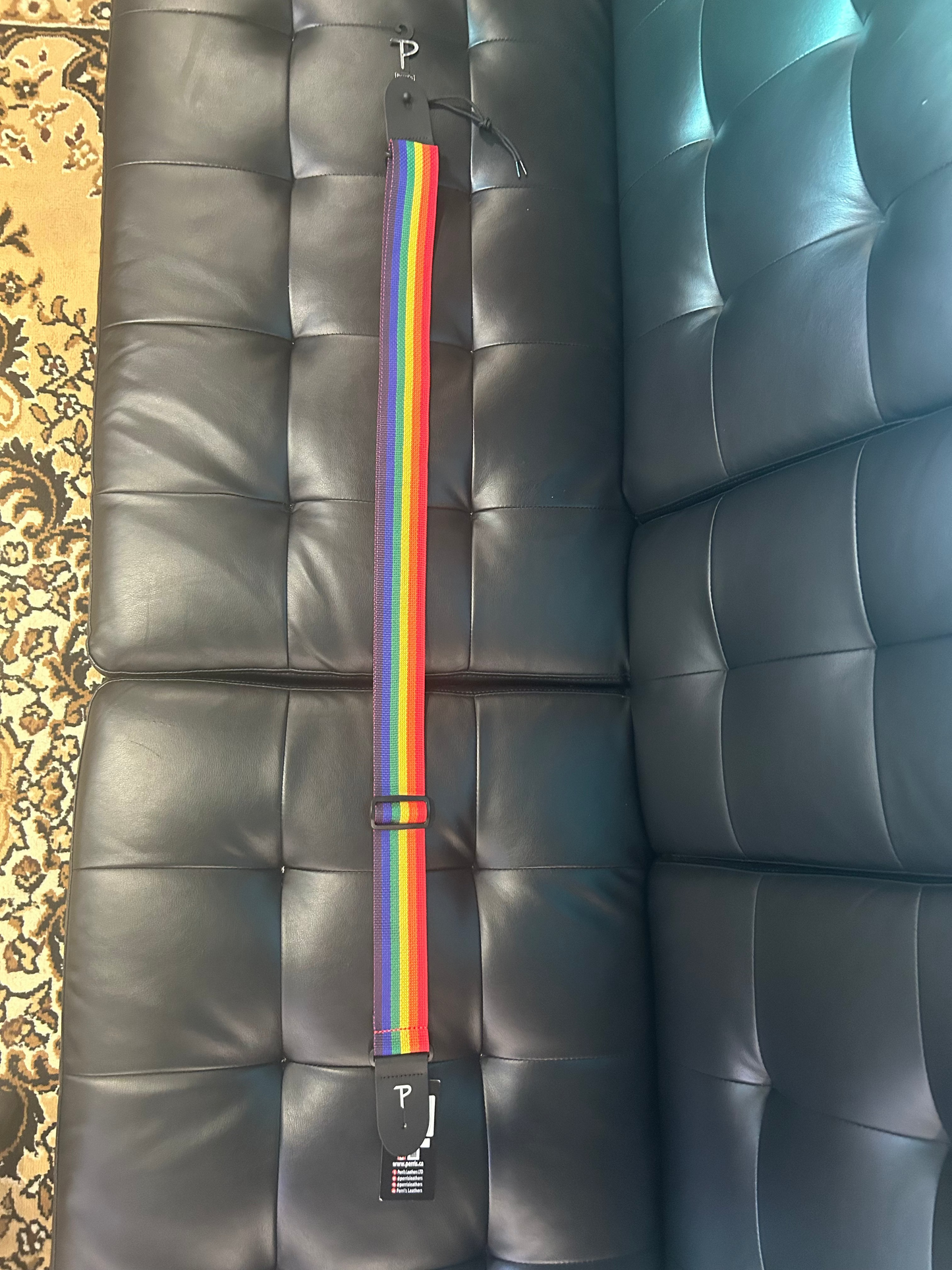 Perri's Basic Rainbow Guitar Strap