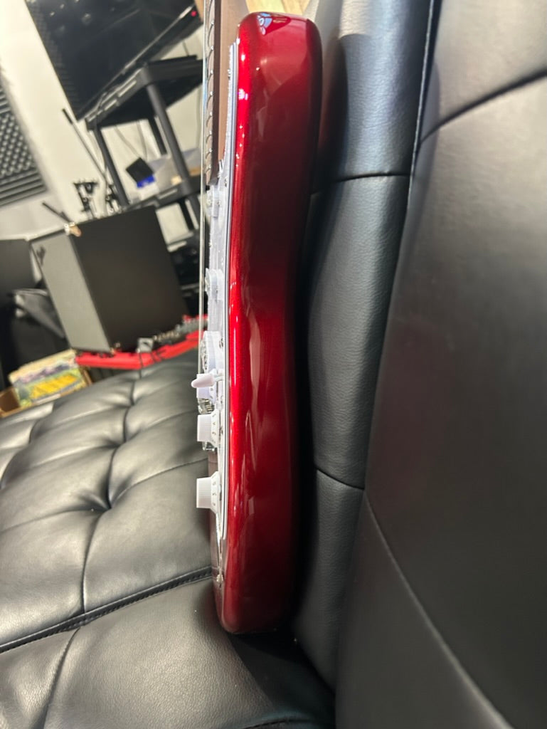 Austin Classic Double Cutaway Strat, Red