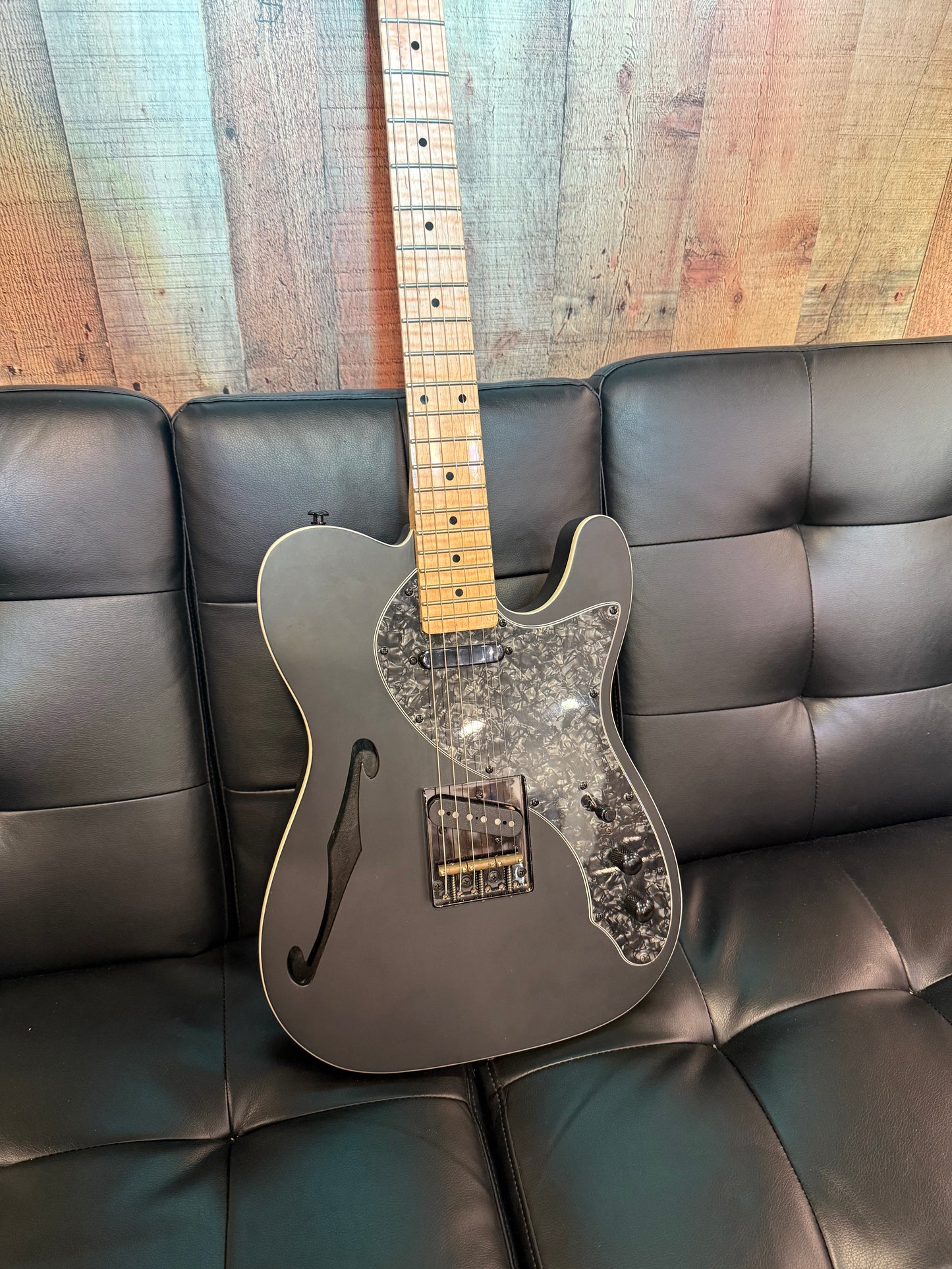 Custom Build Tele Thinline Guitar (Used)
