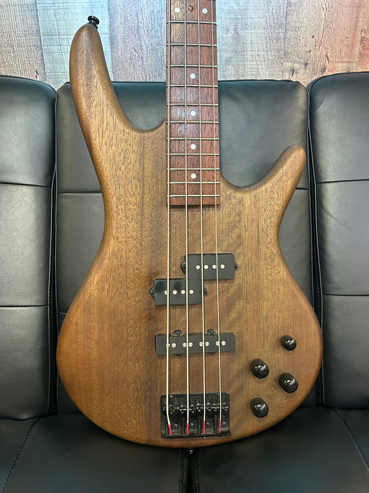 Ibanez Gio Electric Bass Guitar-Natural Finish GSR200B