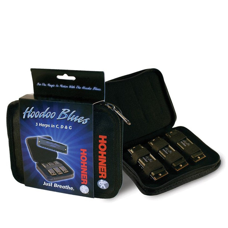HooDoo Blues Pack (C,D,G) w/Case