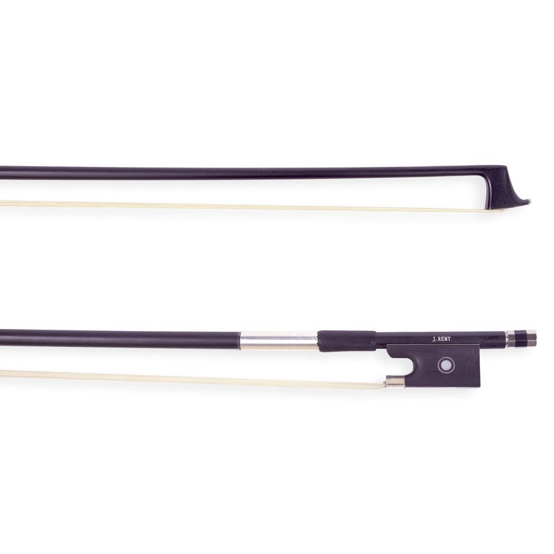 J. Remy Basic Bow, Black Carbon Fiber, Violin, 4/4