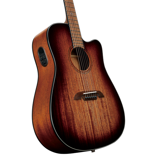 Alvarez Artist Dreadnought Guitar, Acoustic Electric, Shadowburst, with Cutaway