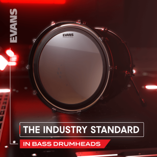 EVANS EMAD2 Clear Bass Batter Drumhead, 22 inch