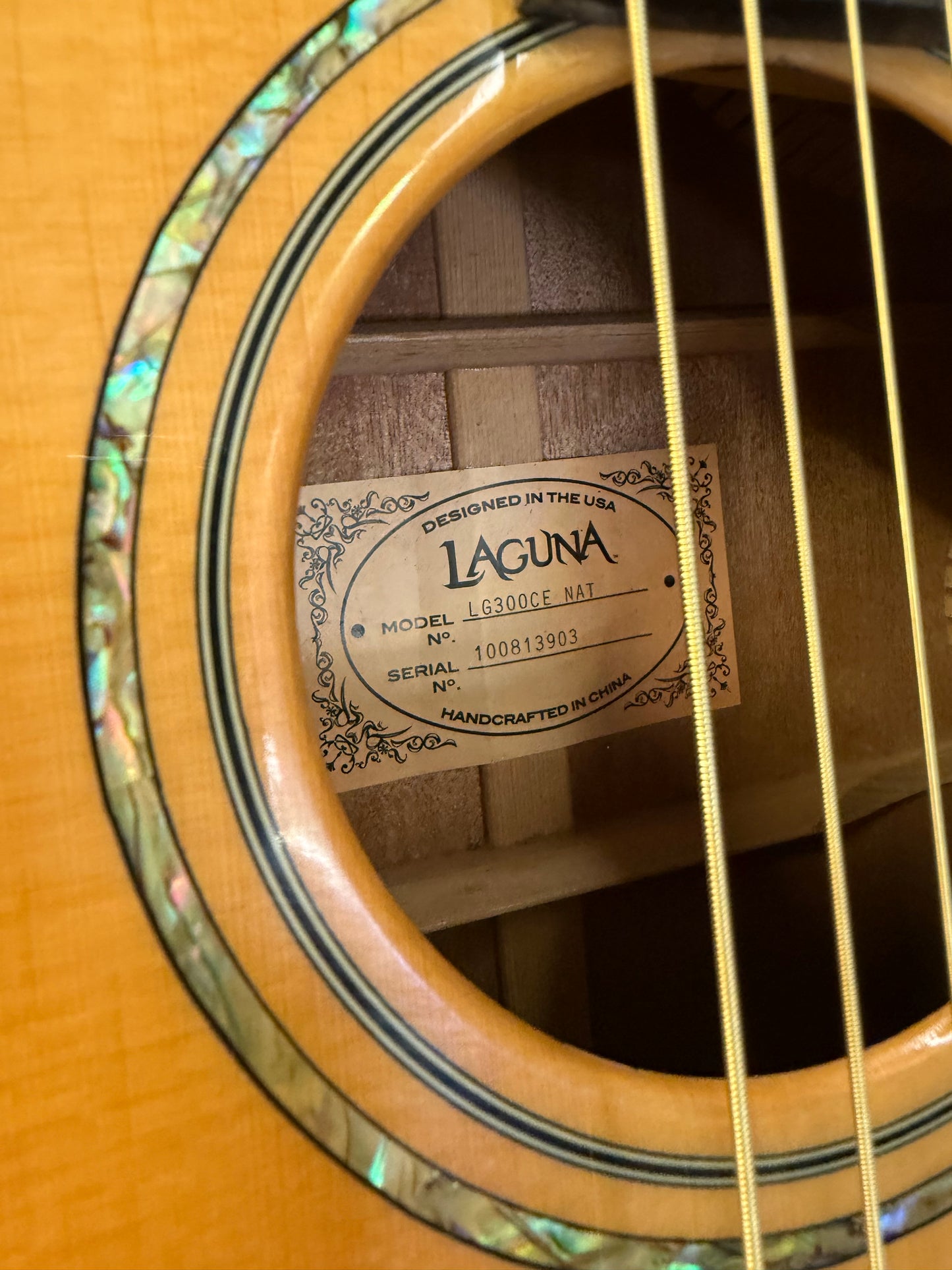 Laguna Acoustic Guitar LG300 CE (USED)
