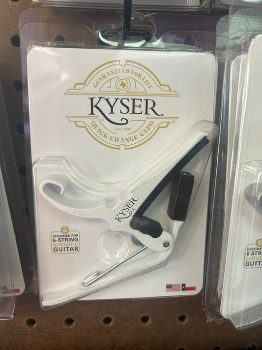 Kyser Capo White