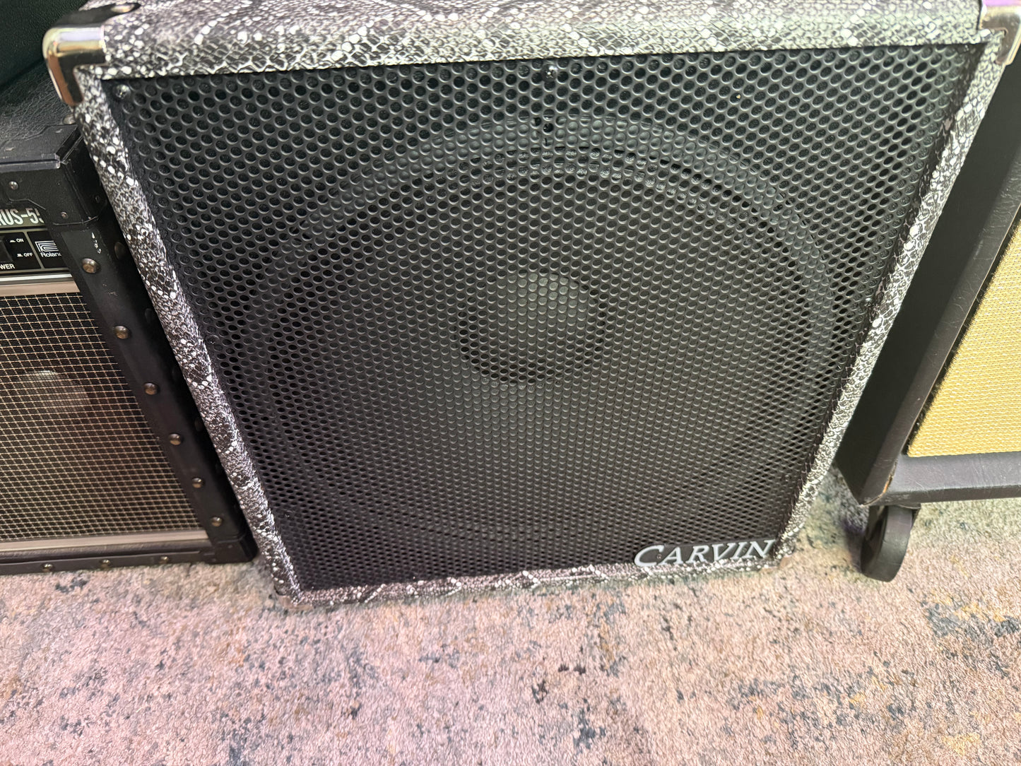 Carvin Bass Snake Skin Cab (USED)