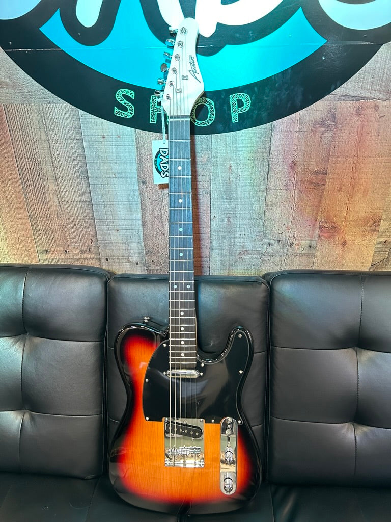 Austin Tele Sunburst with Black Pickguard
