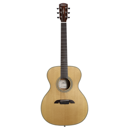 Alvarez AF60 Herringbone Acoustic Guitar, Folk/OM