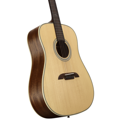 Alvarez AD60 Herringbone Acoustic Guitar, Dreadnought