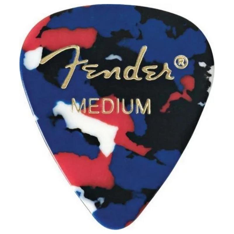 Fender Pickpack Medium Confetti, 12 Pack