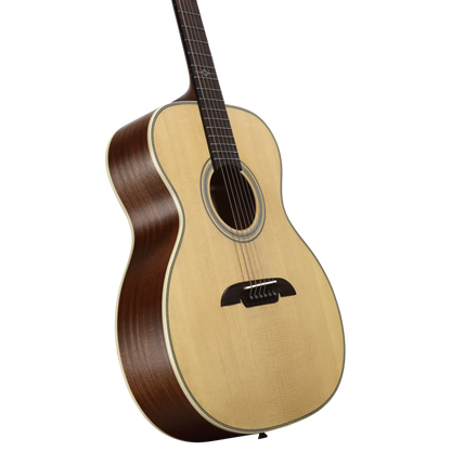 Alvarez AF60 Herringbone Acoustic Guitar, Folk/OM