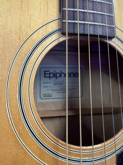 Epiphone FT-140 Acoustic Guitar (Used)