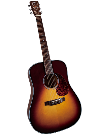 Bristol BL-140SB Deluxe Series Dreadnaught Guitar-Sunburst Finish