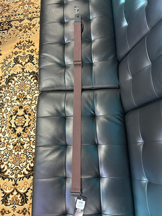 Perri's Deluxe Brown Guitar Strap