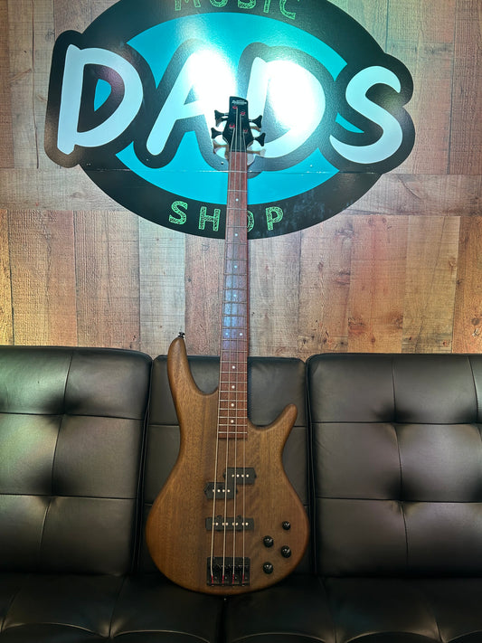 Ibanez Gio Electric Bass Guitar-Natural Finish GSR200B