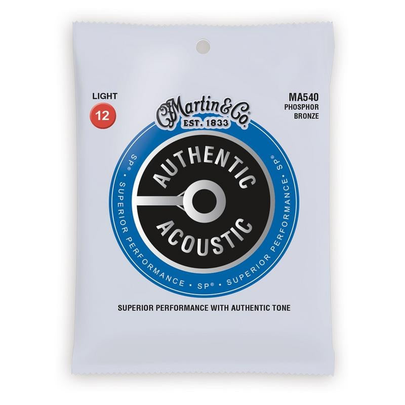 Martin Strings, 92/8 Phosphor Bronze, Light 12