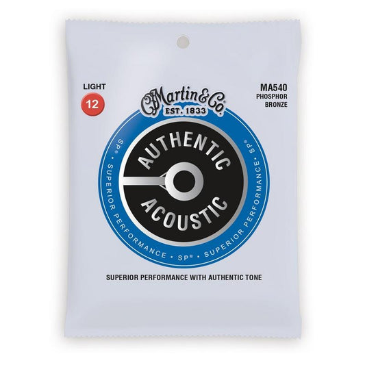 Martin Strings, 92/8 Phosphor Bronze, Light 12