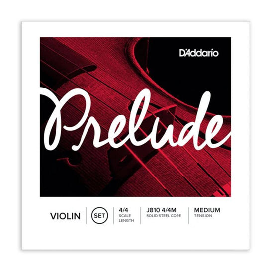 D'Addario Strings, Prelude, Violin, 4/4, Med Tension