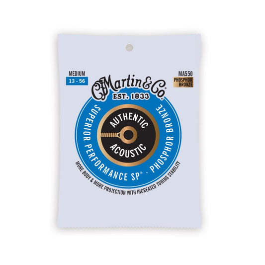Martin Strings MA550, 92/8 Phosphor Bronze, Medium 13