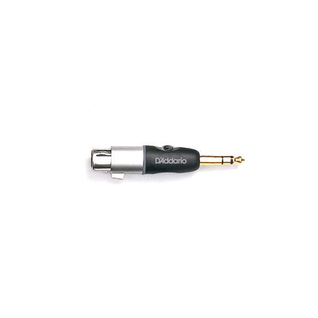 1/4 Inch Male Balanced to XLR Female Adaptor