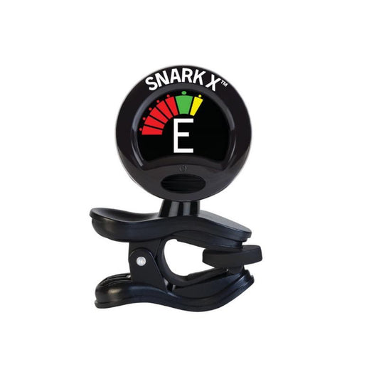 Snark Clip On Chromatic Tuner for Guitar, Bass, and Violin-Black, Rechargeable