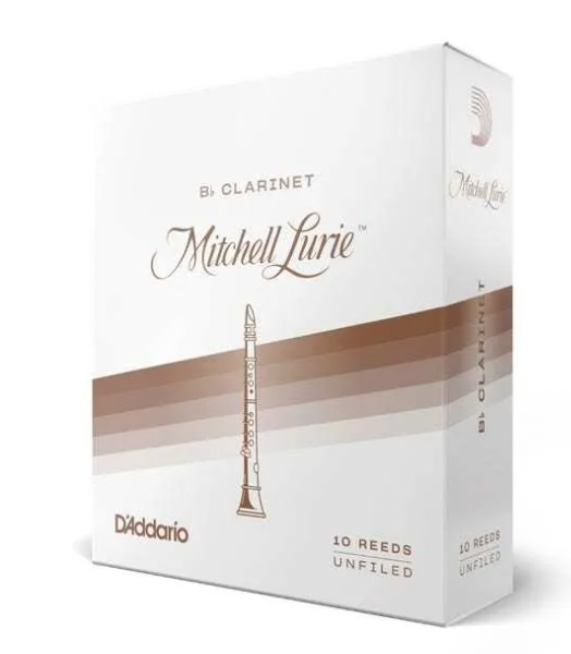 Mitchell Lurie Bb Clarinet Reeds, Strength 2.0, 10 Pack