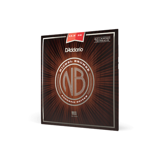 13.5-56 Medium Balanced Tension, Nickel Bronze Acoustic Guitar Strings