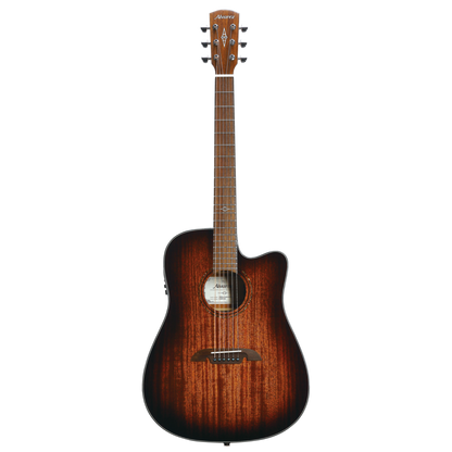 Alvarez Artist Dreadnought Guitar, Acoustic Electric, Shadowburst, with Cutaway