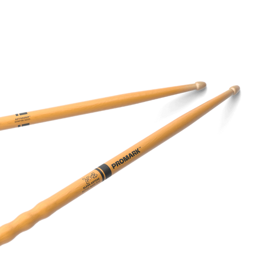 Glenn Kotche Active Wave ActiveGrip Clear Hickory Drumstick, Wood Tip