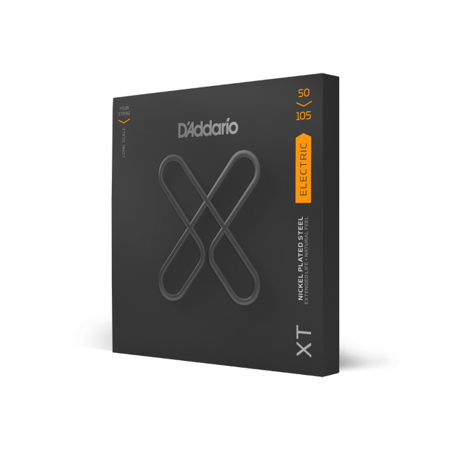 DAddario XT 50-105 Medium, Long Scale, Nickel Coated Bass Strings