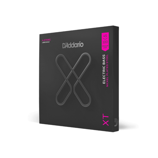 DAddario XT 45-100 Regular Light, Long Scale, Nickel Coated Bass Strings