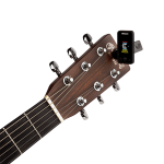 D'Addario Eclipse Rechargeable Cello/Bass Clip-On Tuner Black