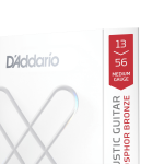 D'Addario, XS Phosphor Bronze, Acoustic Guitar Strings, 13-56 Medium Gauge Set