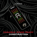 D'Addario Chromatic Pedal Tuner