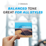 D'Addario EJ17, Acoustic, Phosphor Bronze, Med, Set